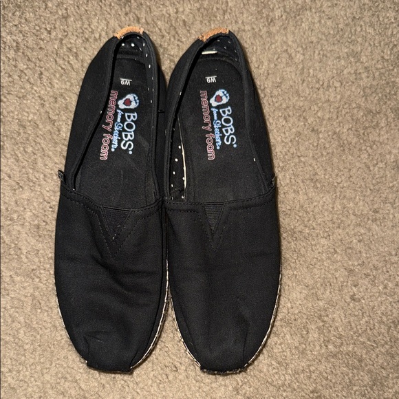 Skechers Shoes - Skechers BOBS Black Slip-Ons